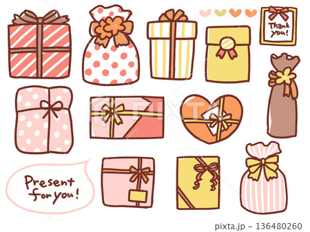 手書きのプレゼント 手書きのプレゼント 136480260