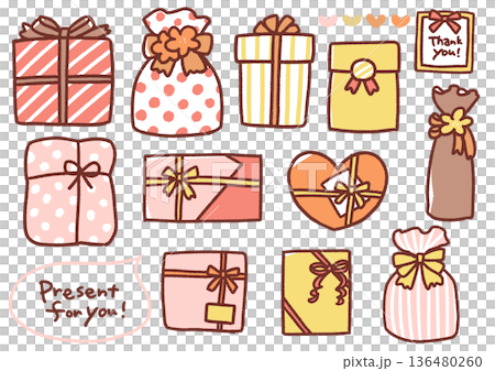 手書きのプレゼント 手書きのプレゼント 136480260