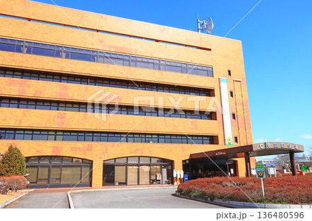 愛知県幸田町、幸田町役場の風景 愛知県幸田町、幸田町役場の風景 136480596