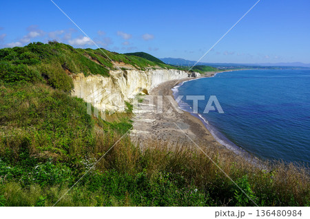 シラフラ（滝瀬海岸・乙部町） 136480984