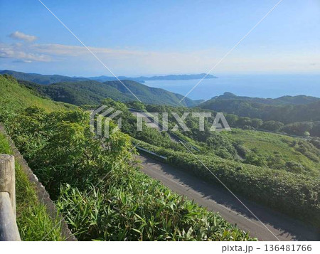 海沿いの風景 136481766