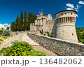 View of Brescia castle (Castello di Brescia), Lombardy, Italy 136482062