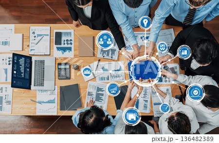 Collaborative Business Meeting with Data Analysis and Technology Integration for Business Solutions and Strategic Development. Amity Collaborative Business Meeting with Data Analysis and Technology Integration for Business Solutions and Strategic Development. Amity 136482389