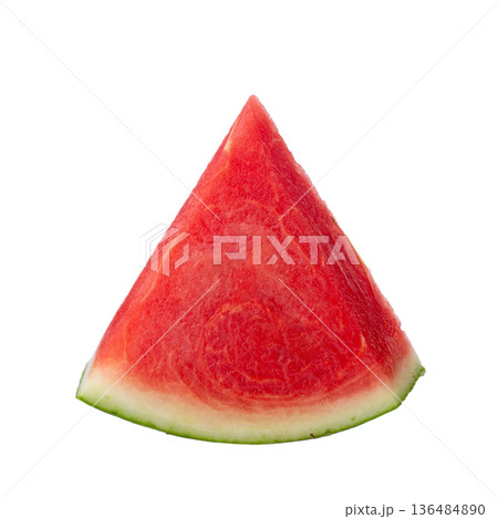 Slices of Watermelon isolated on a white background Slices of Watermelon isolated on a white background 136484890