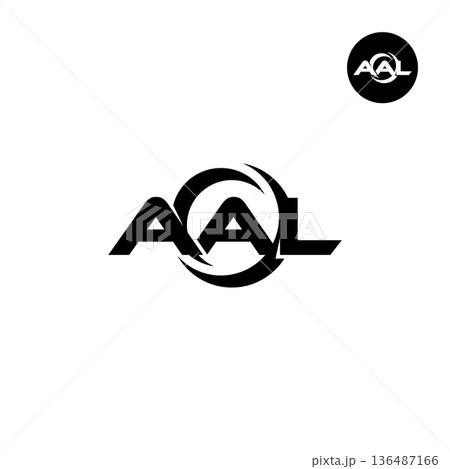 Letter AAL Logo Design Readymade Initial 136487166