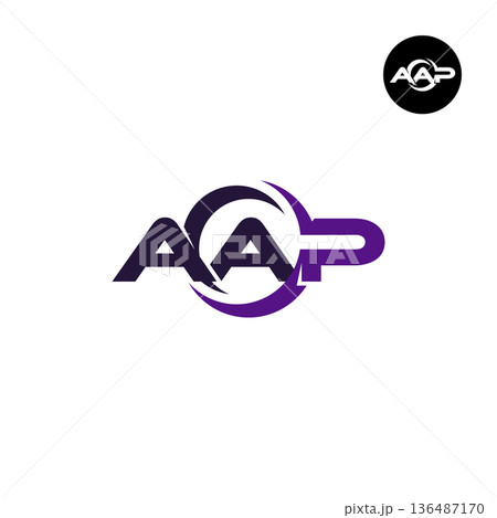 Letter AAP Logo Design Readymade Initial 136487170