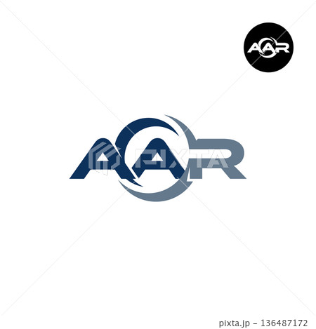 Letter AAR Logo Design Readymade Initial 136487172