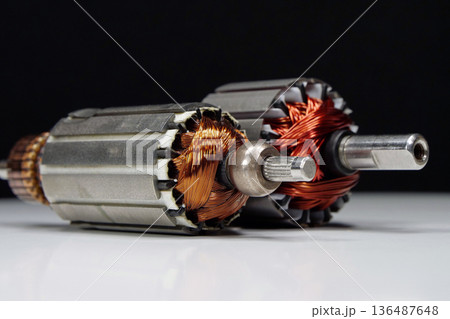 Rotors of electric motors from small household appliances 136487648