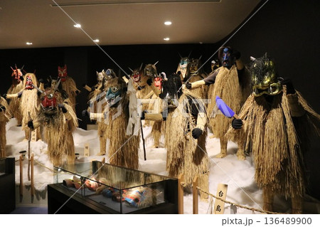 【なまはげ館】 秋田県男鹿市北浦真山水喰沢 【なまはげ館】 秋田県男鹿市北浦真山水喰沢 136489900