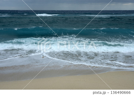 大浜海浜公園 青い海 奄美大島 大浜海浜公園 青い海 奄美大島 136490666