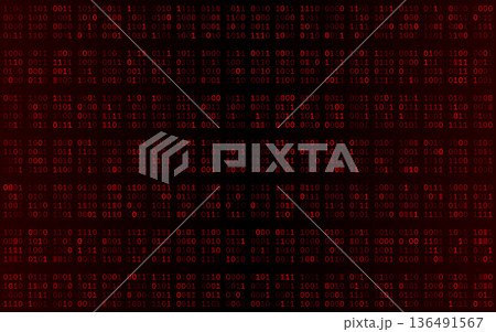 Red Binary Breach - Digital Surveillance Data Grid and Security Vulnerability Pattern Red Binary Breach - Digital Surveillance Data Grid and Security Vulnerability Pattern 136491567