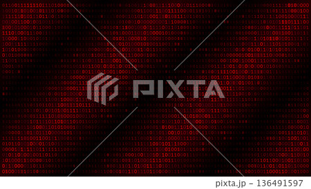 Digital Gridlock - Crimson Binary Array and Cyberpunk Network Integrity Patterns Digital Gridlock - Crimson Binary Array and Cyberpunk Network Integrity Patterns 136491597