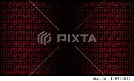 Crimson Grid - High-Density Binary Matrix for Cybersecurity and Cyberpunk Backgrounds Crimson Grid - High-Density Binary Matrix for Cybersecurity and Cyberpunk Backgrounds 136491615