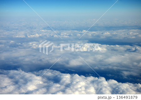 天空　雲海 136491879