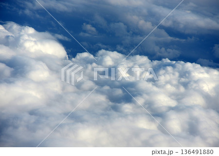 天空　雲海 136491880