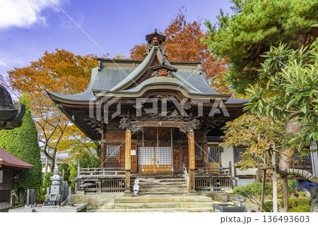 上山 かみのやま温泉 観音寺 本堂 山形県上山市 上山 かみのやま温泉 観音寺 本堂 山形県上山市 136493603