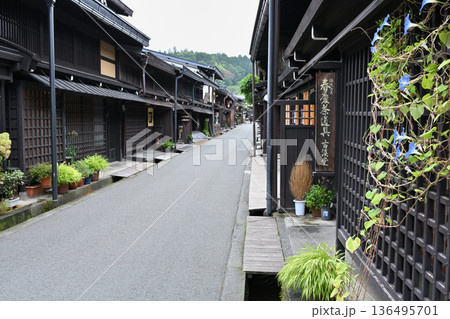 飛驒高山古い町並み 飛驒高山古い町並み 136495701