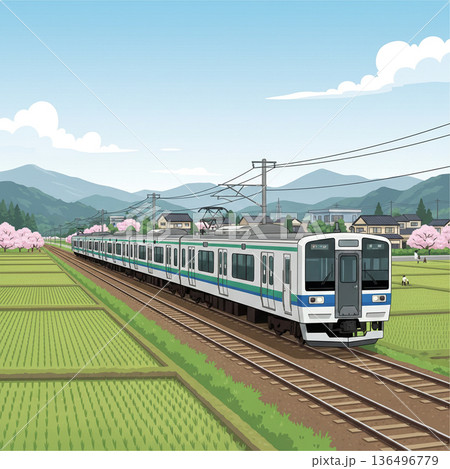 電車 136496779