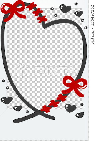 Graffiti Instant Camera Decoration Frame Instax Film Oshikatsu Gothic Lolita 136497202