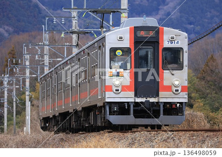 【養老鉄道】7700系〜赤歌舞伎〜（養老線：美濃津屋〜駒野） 136498059