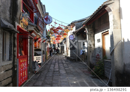 中国 大鵬所城の町並 中国 大鵬所城の町並 136498291