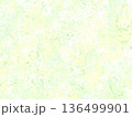 爽やかな菜の花カラーの水彩手描き和風テクスチャ背景 136499901