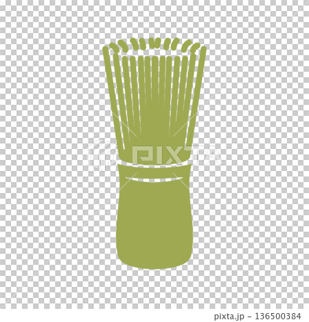 Tea ceremony utensils: A simple tea whisk Tea ceremony utensils: A simple tea whisk 136500384
