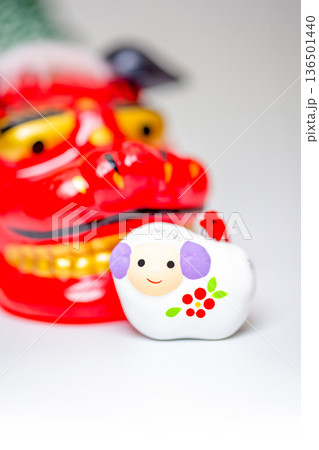 干支土鈴　羊 136501440