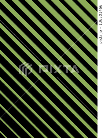 黄緑と黒の斜めストライプ背景 警戒・注意のパターン・サイバーカラーのストライプ柄 黄緑と黒の斜めストライプ背景 警戒・注意のパターン・サイバーカラーのストライプ柄 136501466