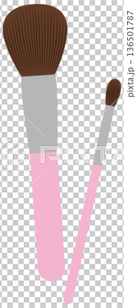 腮紅刷和眼影刷組（簡約） 136501787