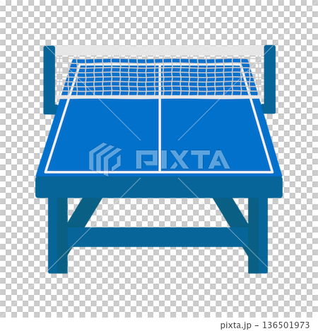 卓球台 イラスト 卓球台 イラスト 136501973