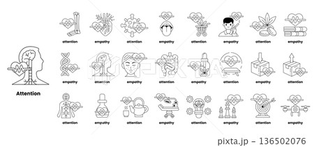 The image is a collection of different faces 136502076