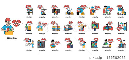 The image is a collection of different people doing various things 136502083