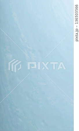 《AI画像》質感のある水色の壁 136503566