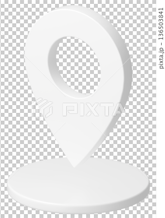 3D 影像地圖 pin_white 136503841