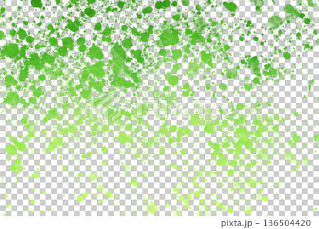 Background material_watercolor texture_green 136504420
