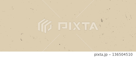 Rice paper texture with speckles. Vintage craft background for scrapbook. 136504510