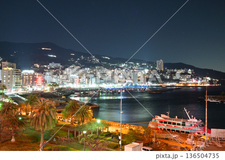 熱海の夜景 熱海の夜景 136504735