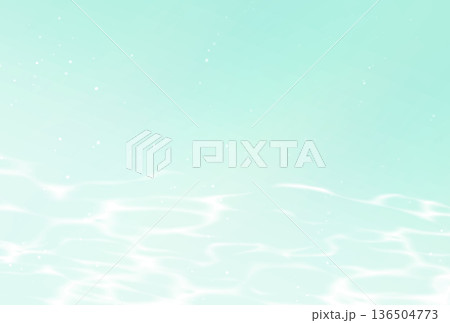 背景素材_光_水 136504773