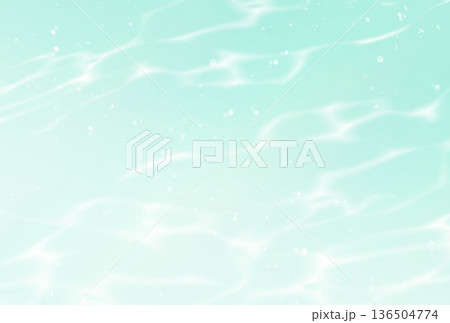 背景素材_光_水 136504774