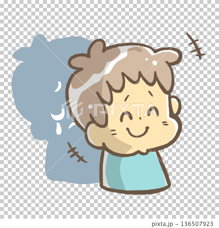 一個外表微笑內心哭泣的人 136507923