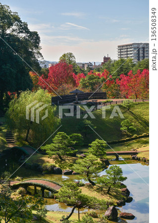 金沢城玉泉院丸庭園の晩秋 金沢城玉泉院丸庭園の晩秋 136508349