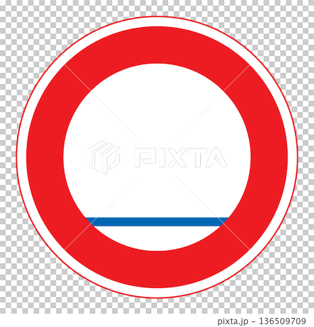 Regulatory sign minimum speed Regulatory sign minimum speed 136509709