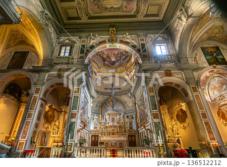 Ognissanti church, Florence, tuscany, Italy Ognissanti church, Florence, tuscany, Italy 136512212