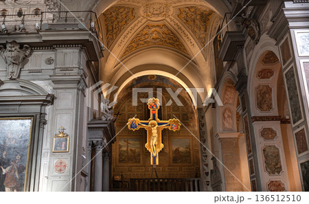 Ognissanti church, Florence, tuscany, Italy Ognissanti church, Florence, tuscany, Italy 136512510