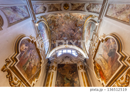Ognissanti church, Florence, tuscany, Italy Ognissanti church, Florence, tuscany, Italy 136512519