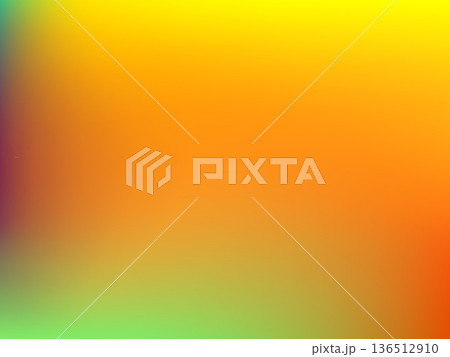 Abstract gradient background. Sunset beach or summer colors. Orange, purple, yellow and green colors. Vector. Abstract gradient background. Sunset beach or summer colors. Orange, purple, yellow and green colors. Vector. 136512910