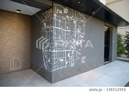 街角の風景 スケッチ写真 街角の風景 スケッチ写真 136512958