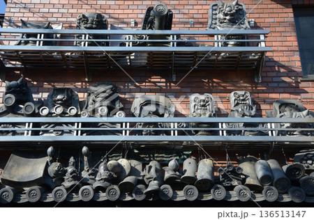 街角の風景 スケッチ写真 街角の風景 スケッチ写真 136513147