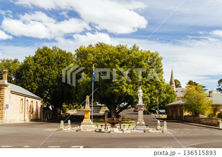 The Town of Ross in Tasmania Australia The Town of Ross in Tasmania Australia 136515893
